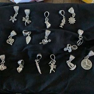 Pandora type charms
